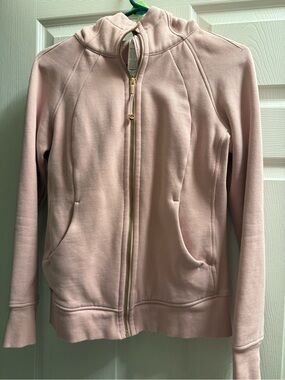 Authentic lululemon Light Pink Full-Zip scuba Jacket